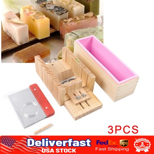Soap cutter set wood - cutter, molds