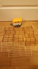 playmobil 7 white fencing & 13