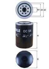 MAHLE OC 54 Oil Filter for
