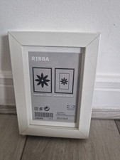 New IKEA Ribba White Box Frame