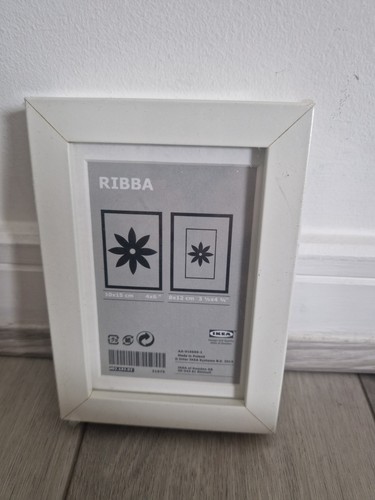 New ikea ribba white box - new, frame
