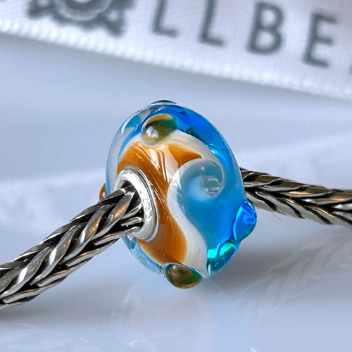 Trollbeads textured sand - trollbeads,