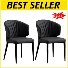 2Pcs Faux Matte Suede Leather