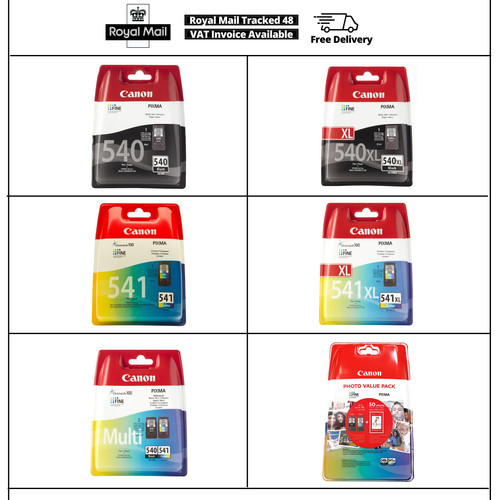 Canon 540 540xl cl - pg-540, pg-540xl