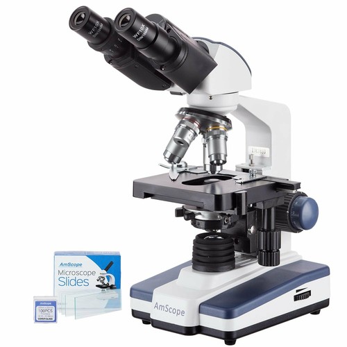 Amscope 40x 2000x binocular - 40x-2000x,