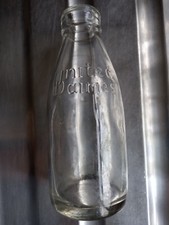 Vintage United Dairies Half Pint Milk Bottle