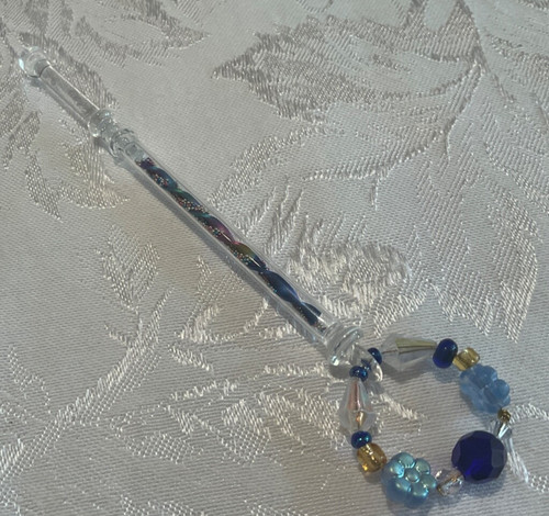 Beautiful vintage glass lace