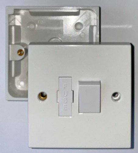13a switched fused spur with - switched,