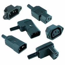 Iec mains power plug - plug, /