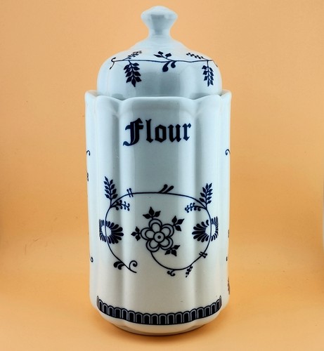 Vintage blue onion - vintage, flour