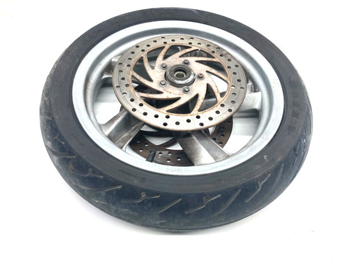 Front tire rim - tire,