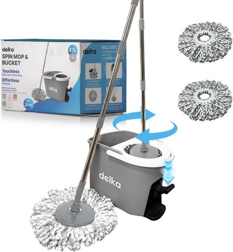 Delka spin mop and bucket - spin,