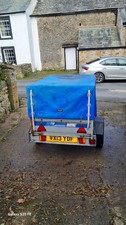 Trailer Maypole 715. L1.5m x W1.02m x Ht.80m (5ft x 3'4"x 32")  Max load 500kg.