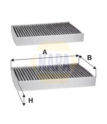 Napa cabin air filter pollen - cabin,