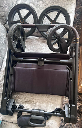 Venicci black single pushchair - single,