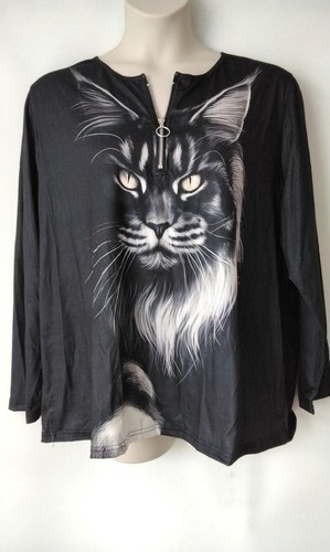 New plus size black cat - plus,