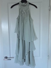 LIPSY PASTEL MINT GREEN SHEER