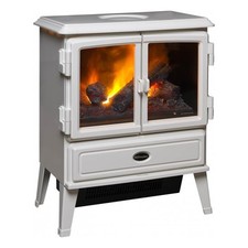 Dimplex Auberry Optimyst Freestanding Electric Stove 2kW Heat Output White AUB20
