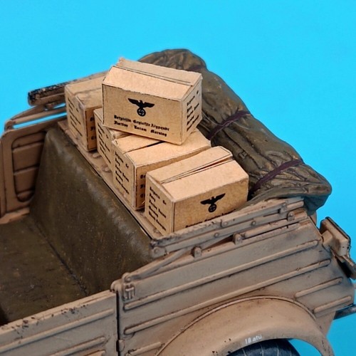 Diorama supplies carton - 1/35,