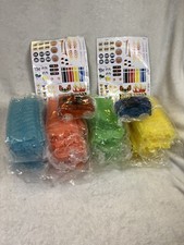 Magic Tracks Huge Lot. 2 Cars Stickers 24 Feet Of Track New Without Box.