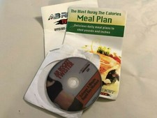 AB ROCKET TWISTER 5 MINUTE RAPID FIRE FITNESS WORKOUT 1-DISC DVD +INSTRUCTIONS +