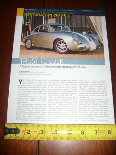 1956 porsche 356sc outlaw - 356sc,