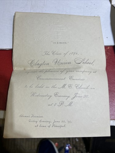 1894 graduation commencement - 1894,