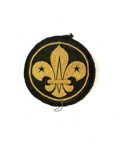 Vintage scout leader - leader, round