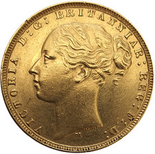 1876-M Queen Victoria Young