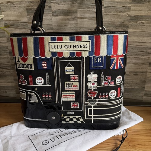Lulu guinness edith tote bag - guinness,