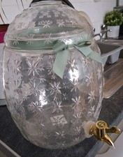 Plastic Large Pineapple Shape Drink Water  Juice Drink Dispenser Tap Turning