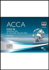 ACCA - F6 Taxation FA2010: Passcards: Paper F6