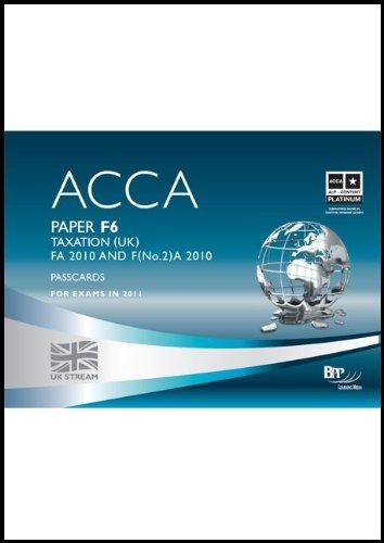 Acca taxation fa2010 - f6,