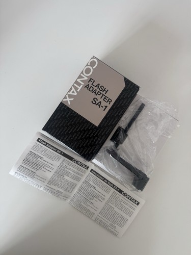 Contax flash adapter 1 - contax, sa-1