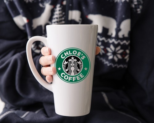 Personalised starbucks mug - personalised,