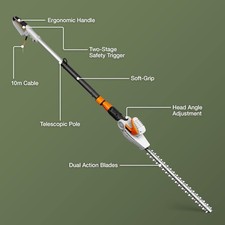 VonHaus Pole Hedge Trimmer