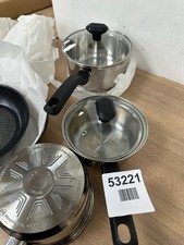 Tefal Stainless Steel Induction Compatible Pan set