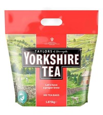 Taylors of Harrogate Yorkshire Tea 600 Tea Bags - 1.875 Kg - Have A Proper Brew