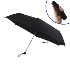 New Black Folding Umbrella –
