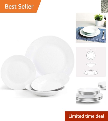 Stunning piece white dinner - 12,
