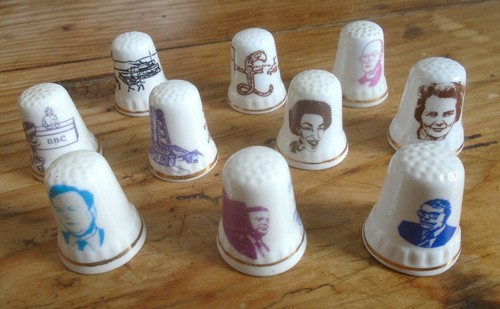 China thimbles - 10,