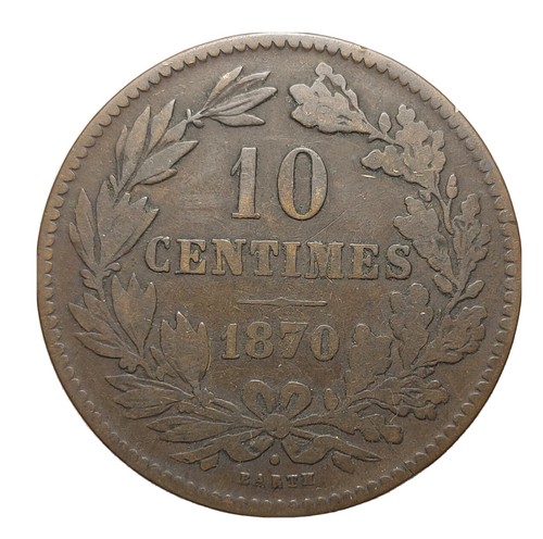 Luxembourg centimes 1870 - luxembourg,