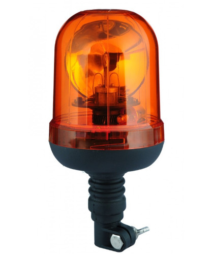 Rotating flashing amber beacon - rotating,