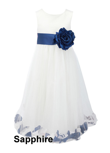 Bridesmaid flower girl dress - flower,