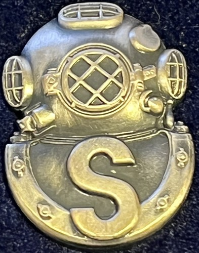Vtg silver pewter filled - silver, "s"