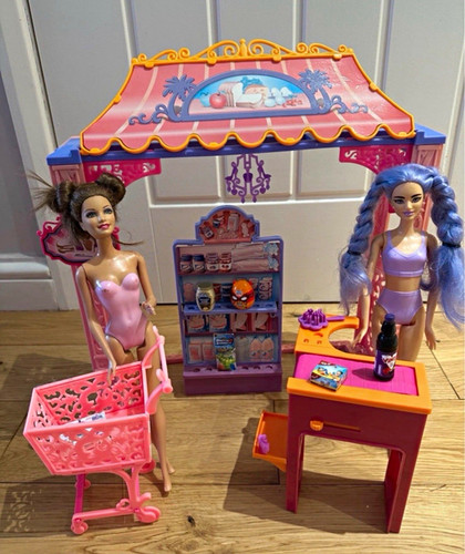Vintage barbie supermarket - vintage,