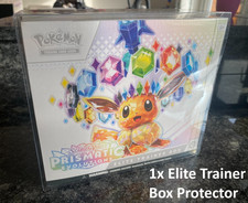 1 Pokemon Elite Trainer Box ETB Protector Case 0.6mm Perfect Fit Protective Case