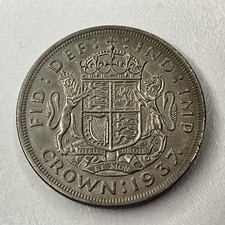 1937 GEORGE VI SILVER CROWN