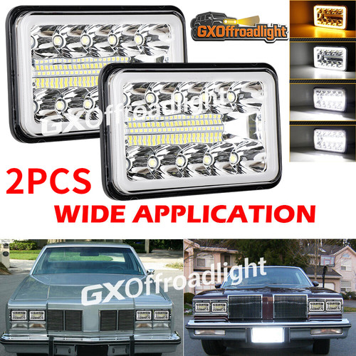 4x6inch square led - 2x,