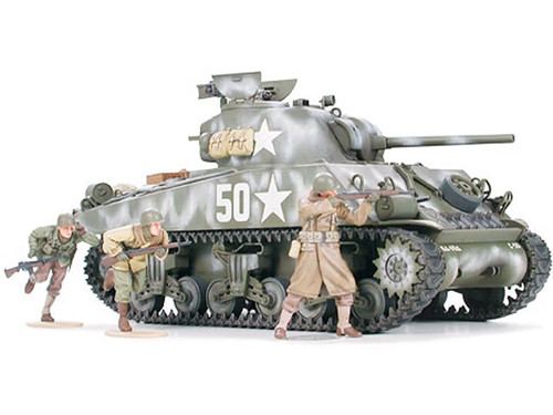 Tamiya m4a3 sherman - tamiya, 75mm